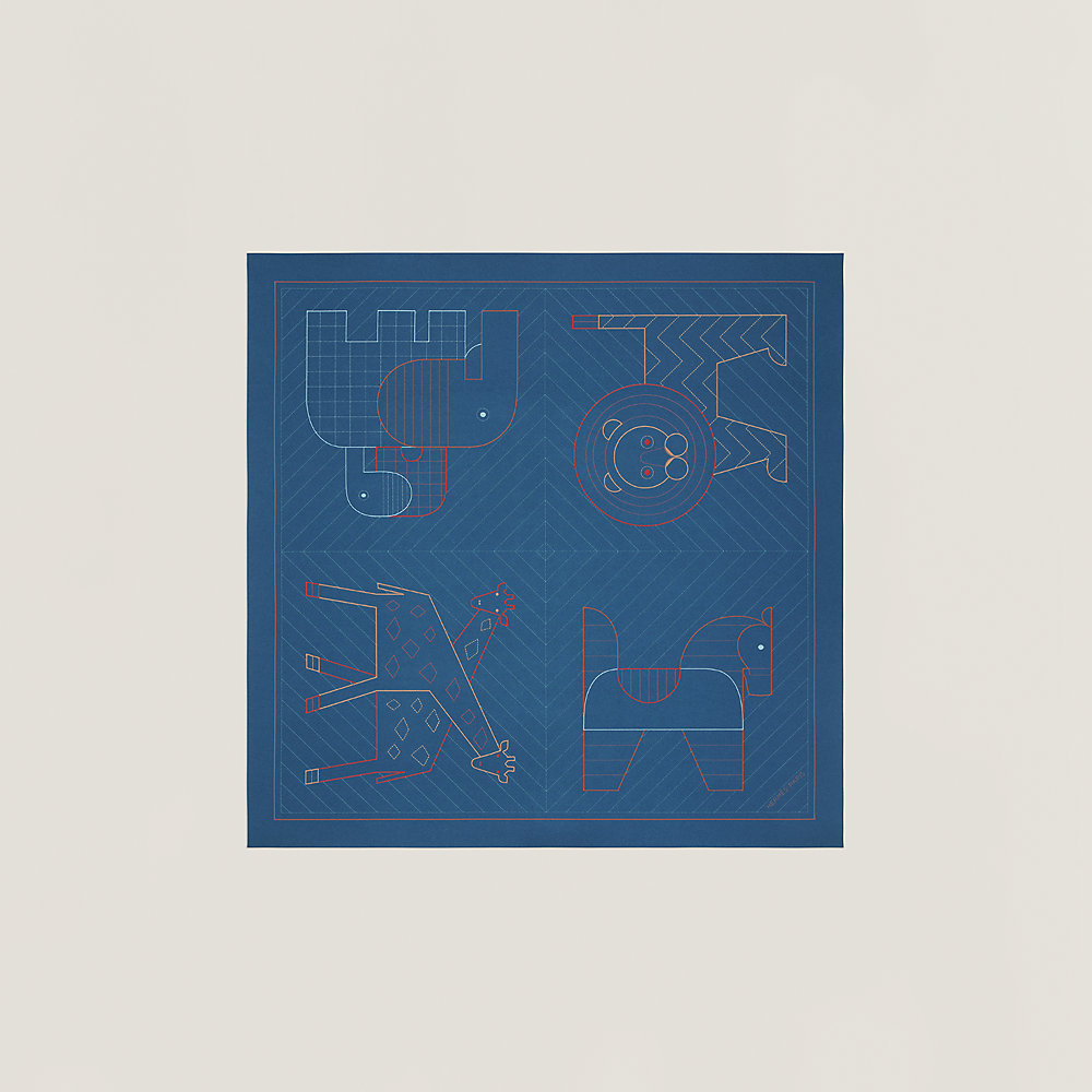 Animaux Blocks rug | Hermès Macau SAR